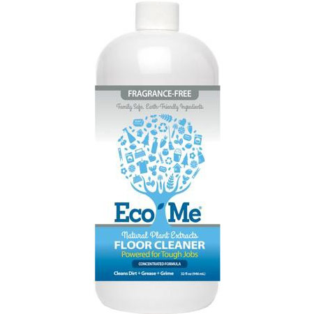 Eco-Me Floor Cleaner, Natural Plant Extracts, Fragrance Free, 32 oz
