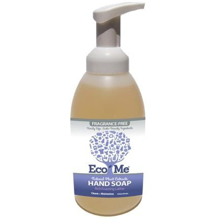 Eco-Me Hand Soap Liquid, Natural Plant Extracts, Fragrance Free, 20 oz
