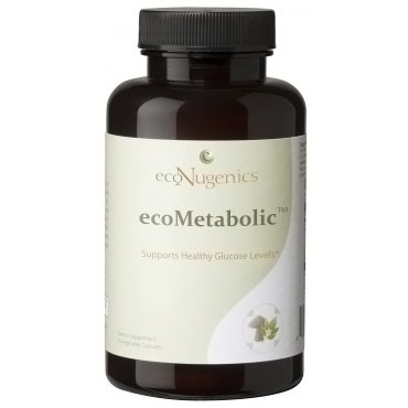 EcoMetabolic, Supports Healthy Glucose Levels, 90 Vegetable Capsules, EcoNugenics