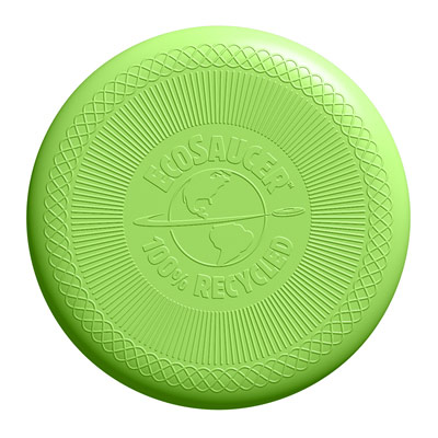 EcoSaucer (Eco Saucer) Flying Disc, 1 ct, Green Toys Inc.