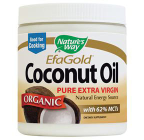 Nature's Way EfaGold Organic Coconut Oil, 32 oz, Nature's Way