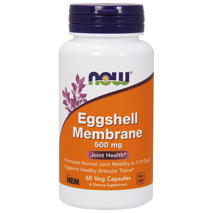 Eggshell Membrane 500 mg, 60 Vegetarian Capsules, NOW Foods