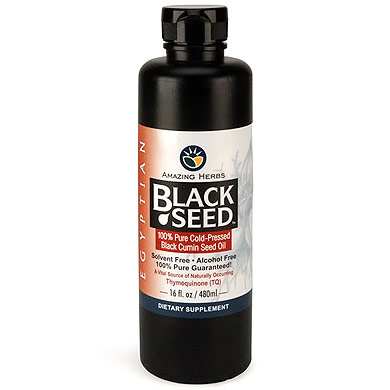 Egyptian Black Seed Oil, 16 oz, Amazing Herbs (Temporarily Out of Stock)
