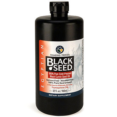Egyptian Black Seed Oil, 32 oz, Amazing Herbs