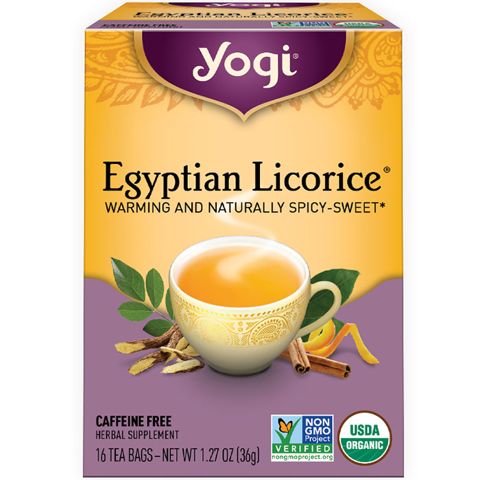 Egyptian Licorice Spice Tea 16 tea bags from Yogi Tea