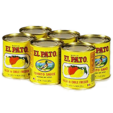 El Pato Brand El Pato Salsa de Chile Fresco Hot Tomato Sauce, 7.75 oz x 6 ct