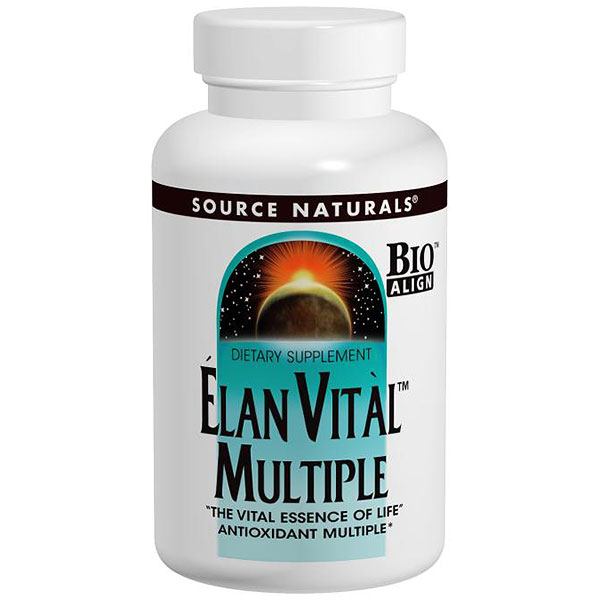 Elan Vital Multiple, Value Size, 180 Tablets, Source Naturals