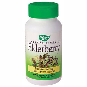 Elderberry (Elder Berry & Flower) 100 caps from Natures Way