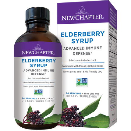Elderberry Syrup, 4 oz, New Chapter