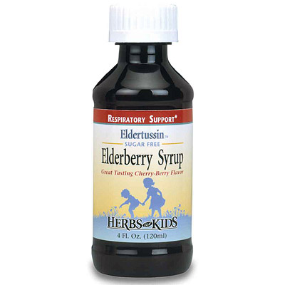 Eldertussin Elderberry Syrup 4 oz from Herbs For Kids