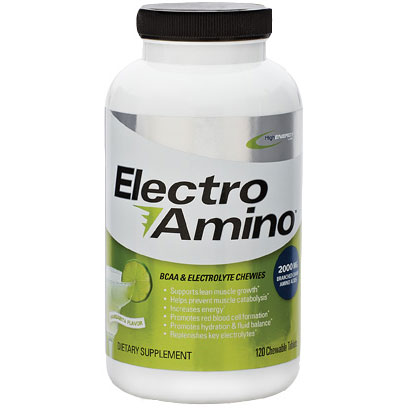 Electro Amino, BCAA & Electrolyte Chewies, 120 Tablets, High Energy Labs