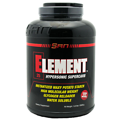 Element 25, Hypersonic Super Carb, 100 Serving, SAN Nutrition