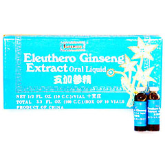 Chinese Imports/Superior Trading Company Eleuthero Ginseng Extract, Energy Drink 10x10 cc, Chinese Imports