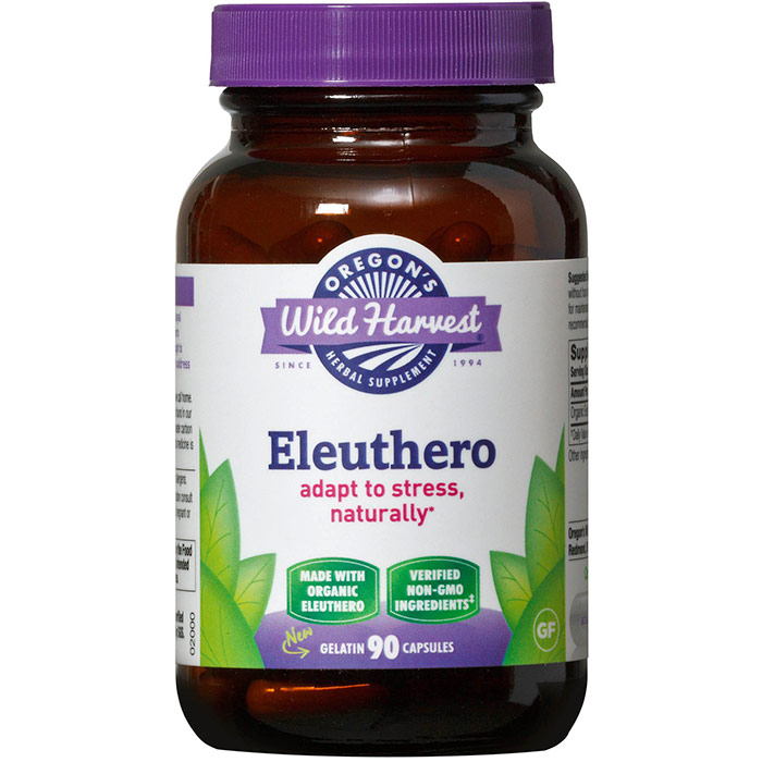 Eleuthero, Organic, 90 Capsules, Oregons Wild Harvest