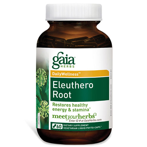 Eleuthero Root, 60 Liquid Phyto-Caps, Gaia Herbs