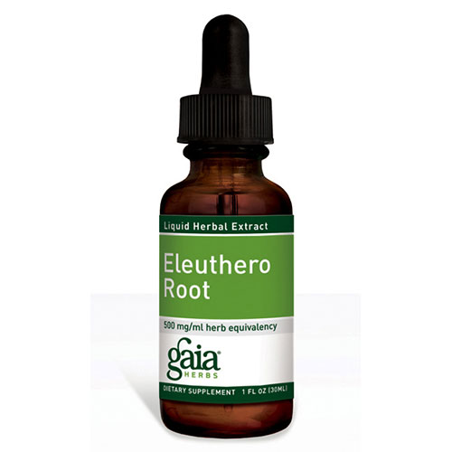 Gaia Herbs Eleuthero Root Liquid, 1 oz, Gaia Herbs