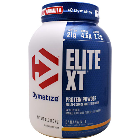 Elite XT Protein Powder, 4 lb, Dymatize Nutrition