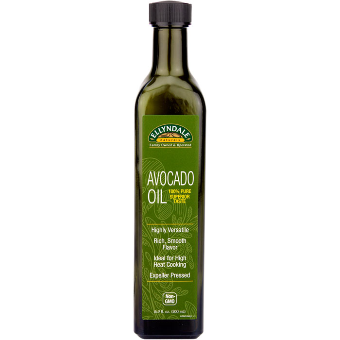 Ellyndale Naturals Avocado Oil, 16.9 oz x 6 Bottles, NOW Foods