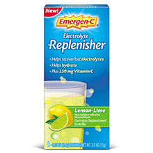 Emergen-C Electrolyte Replenisher Drink Mix - Lemon Lime, 8 Packets