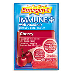 Emergen-C Immune + Drink Mix Powder - Cherry, 10 Packets