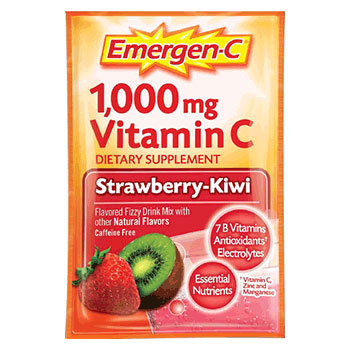 Emergen-C Strawberry Kiwi, 30 Packets, Alacer