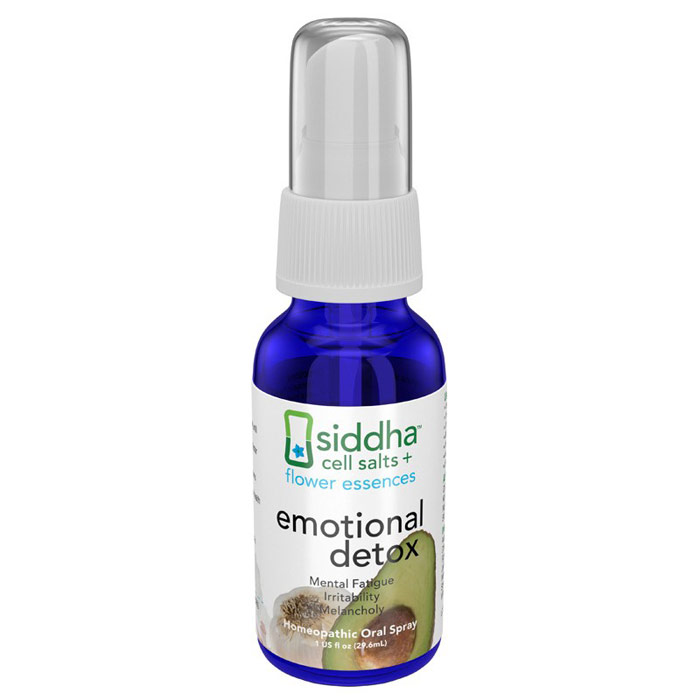 Emotional Detox, 1 oz, Siddha Flower Essences