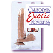 California Exotic Novelties Emperor Better-Than-Real Dong 6 Inch - Brown, California Exotic Novelties