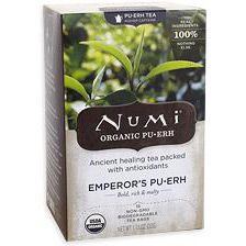 Emperors Pu-Erh Tea (PuErh, Pu Erh), 16 Tea Bags, Numi Tea