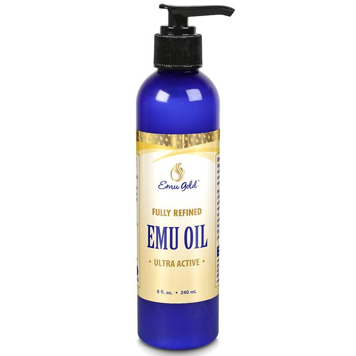 All Natural Emu Oil, Extra Strength, 8 oz, Emu Gold