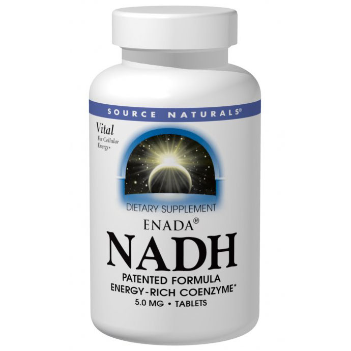 ENADA NADH 5mg Blister 30 tabs from Source Naturals