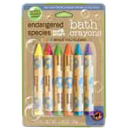 Health Science Labs Endangered Species Carded Bath Crayons, 6 Crayons, Health Science Labs