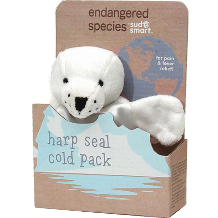 Health Science Labs Endangered Species Harp Seal Cold Pack, 1 pc, Health Science Labs
