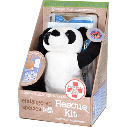 Health Science Labs Endangered Species Panda First Aid Rescue Kit, 1 Kit, Health Science Labs