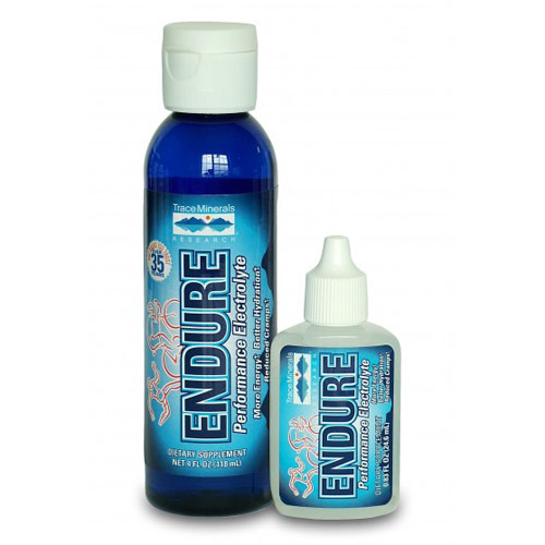 Trace Minerals Research Endure Performance Electrolyte Liquid, 0.83 oz, Trace Minerals Research