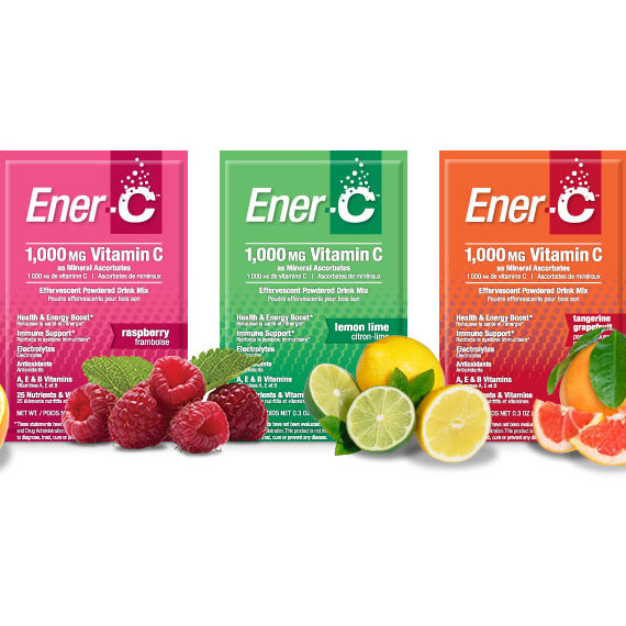 Ener-C Variety Pack, Delicious Fruit Flavors, 30 Packets, All Natural Drink Mix