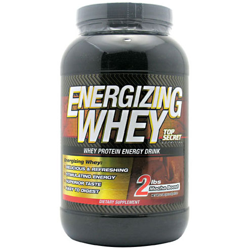 Top Secret Nutrition Energizing Whey, 2 lb, Top Secret Nutrition