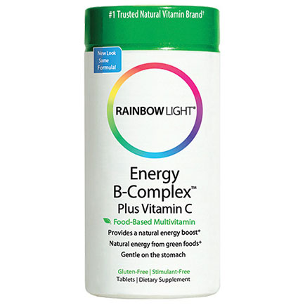 Rainbow Light Energy B-Complex 45 tabs, Rainbow Light