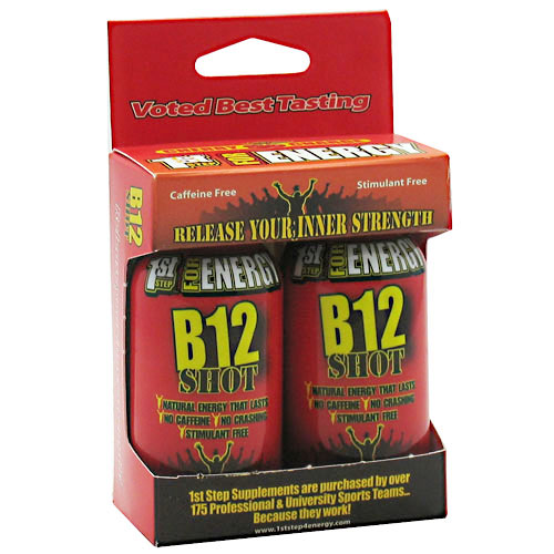 HPF B12 Shot (Maximum Energy B-12), 1 oz x 2 Shots, High Performance Fitness