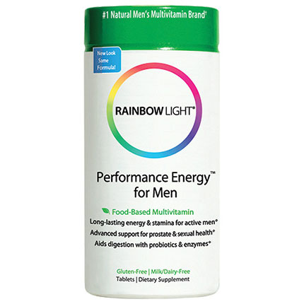 Rainbow Light Performance Energy Multiple For Men 180 tabs, Rainbow Light