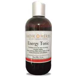 Energy Tonic Liquid Drink (Ashwagandharishta), 16 oz, Vadik Herbs
