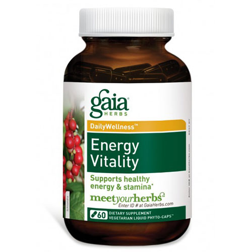 Energy Vitality, 60 Liquid Phyto-Caps, Gaia Herbs