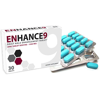 ENHANCE9, Daily Male Enhancement, 30 Tablets