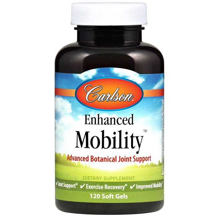 Enhanced Mobility, Value Size, 120 Soft Gels, Carlson Labs