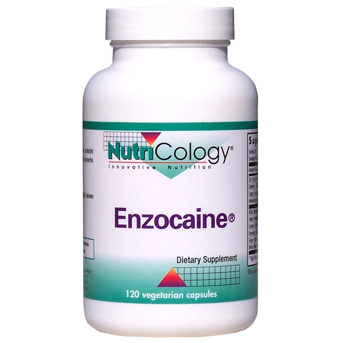 Enzocaine, Connective & Joint Tissue Support, 120 Vegicaps, NutriCology