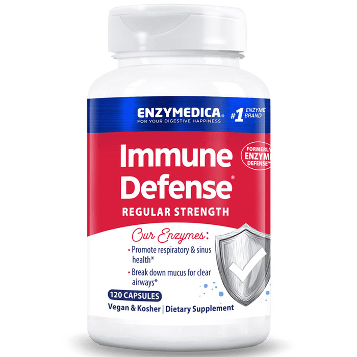 Enzyme Defense, Immune & Respiratory, 120 Capsules, Enzymedica