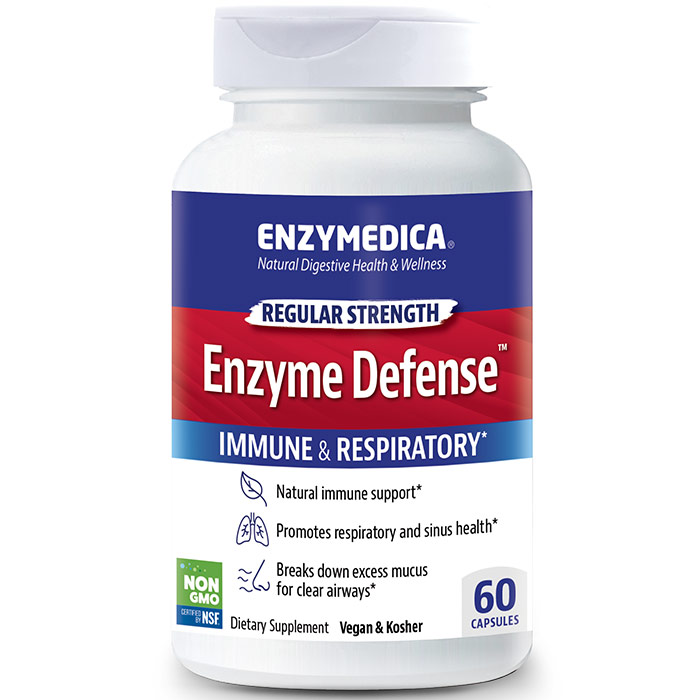 Enzyme Defense, Natural Immune Support, 60 Capsules, Enzymedica