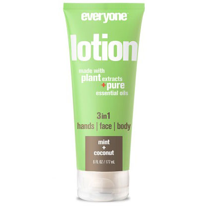 EO Products Everyone Lotion 3 in 1 - Mint + Coconut Tube, 6 oz