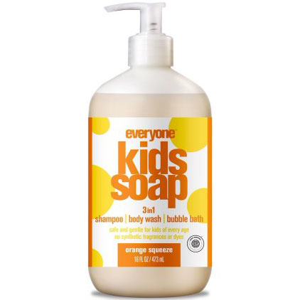 EO Products Everyone Soap 3-in-1 for Kids - Orange Squeeze, 16 oz