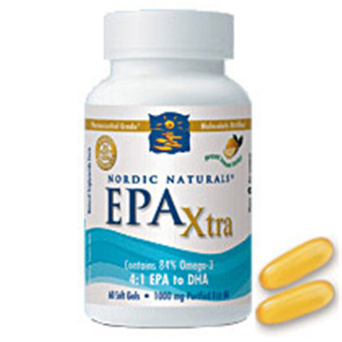 EPA Xtra, Ultra High Concentration of EPA, 60 Softgels, Nordic Naturals