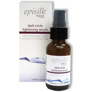 Episilk Dark Circle Lightening Eye Serum with Hyaluronic Acid, 1 oz, Hyalogic